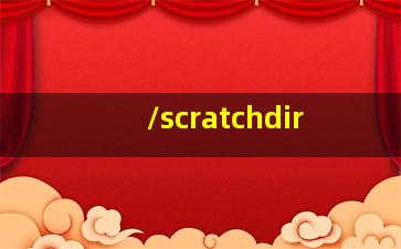 /scratchdir