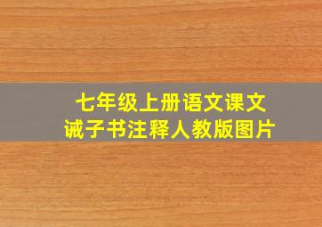 七年级上册语文课文诫子书注释人教版图片