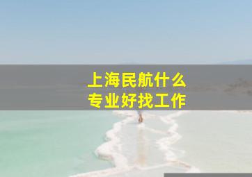 上海民航什么专业好找工作