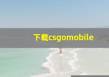 下载csgomobile