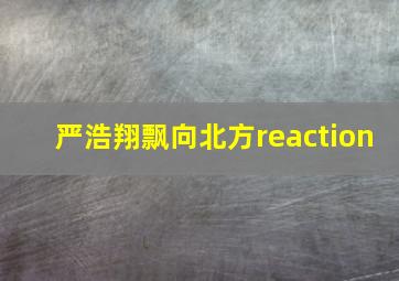 严浩翔飘向北方reaction