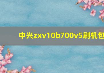 中兴zxv10b700v5刷机包