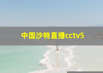 中国沙特直播cctv5+