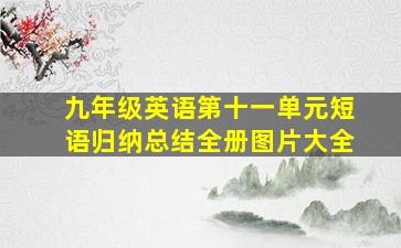 九年级英语第十一单元短语归纳总结全册图片大全