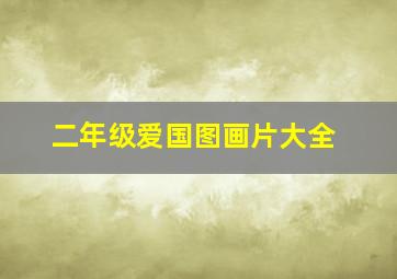 二年级爱国图画片大全