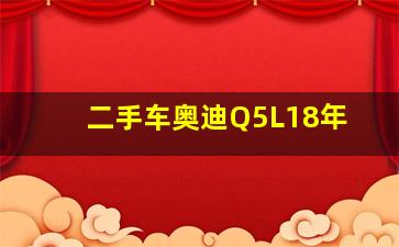 二手车奥迪Q5L18年