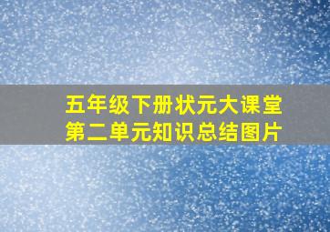 五年级下册状元大课堂第二单元知识总结图片