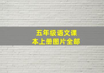 五年级语文课本上册图片全部