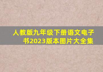 人教版九年级下册语文电子书2023版本图片大全集