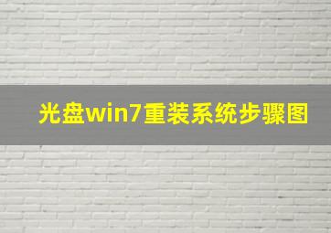 光盘win7重装系统步骤图