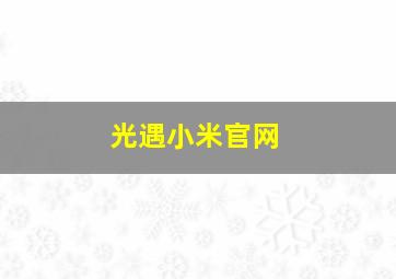 光遇小米官网