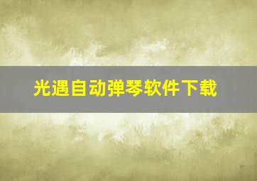 光遇自动弹琴软件下载