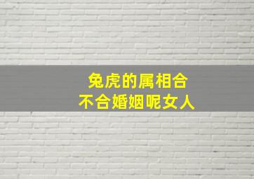 兔虎的属相合不合婚姻呢女人