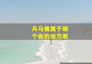 兵马俑属于哪个省的地方呢