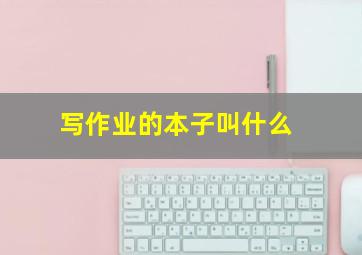 写作业的本子叫什么