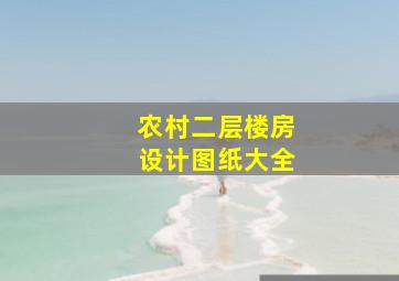 农村二层楼房设计图纸大全