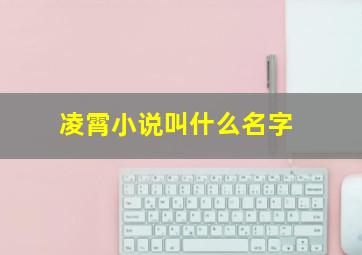 凌霄小说叫什么名字