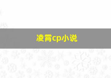 凌霄cp小说