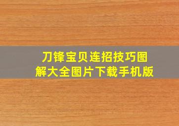 刀锋宝贝连招技巧图解大全图片下载手机版