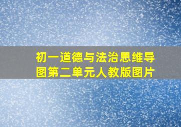 初一道德与法治思维导图第二单元人教版图片