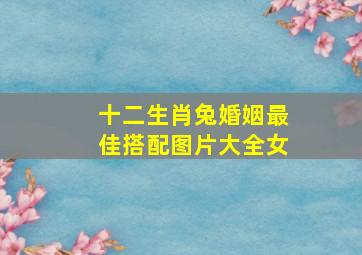 十二生肖兔婚姻最佳搭配图片大全女