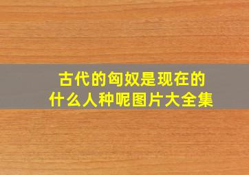 古代的匈奴是现在的什么人种呢图片大全集