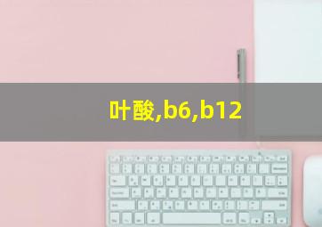 叶酸,b6,b12