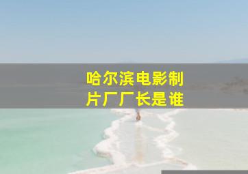 哈尔滨电影制片厂厂长是谁