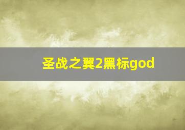 圣战之翼2黑标god