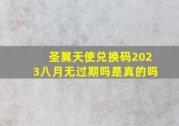 圣翼天使兑换码2023八月无过期吗是真的吗