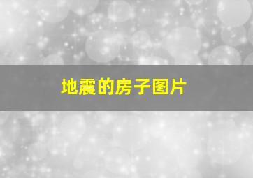 地震的房子图片