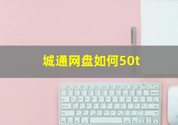 城通网盘如何50t