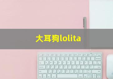 大耳狗lolita