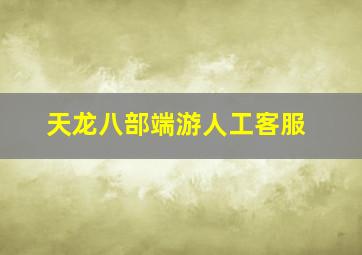 天龙八部端游人工客服