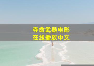 夺命武器电影在线播放中文