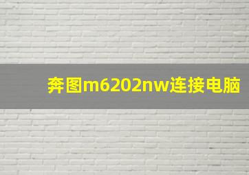 奔图m6202nw连接电脑