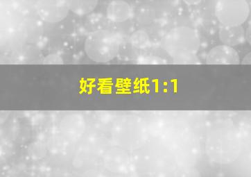 好看壁纸1:1