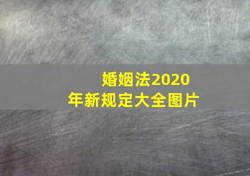 婚姻法2020年新规定大全图片