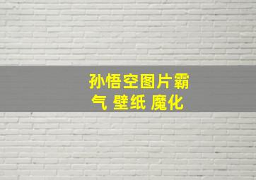 孙悟空图片霸气 壁纸 魔化