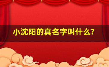 小沈阳的真名字叫什么?