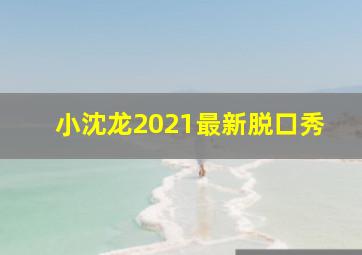 小沈龙2021最新脱口秀