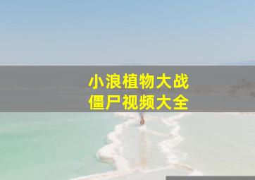 小浪植物大战僵尸视频大全