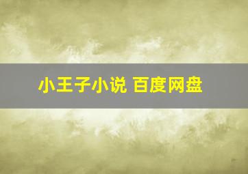 小王子小说 百度网盘