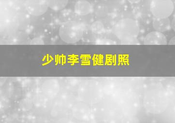 少帅李雪健剧照