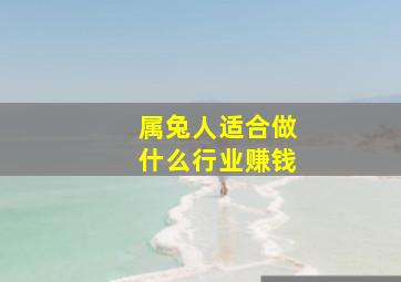 属兔人适合做什么行业赚钱