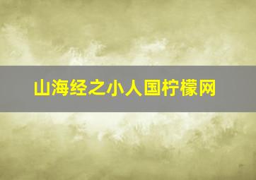 山海经之小人国柠檬网