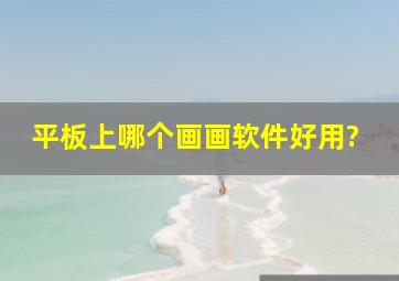 平板上哪个画画软件好用?