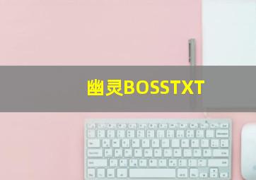 幽灵BOSSTXT