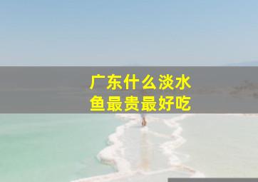 广东什么淡水鱼最贵最好吃