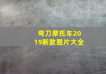 弯刀摩托车2019新款图片大全